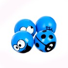 Мяч каучуковый «Смайлики», 2.7 см, цвета МИКС - Фото 7