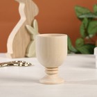 Заготовка для творчества Стопка, 7 х d4,5 см, на ножке (комплект 2 шт) - фото 23092354