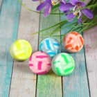 Мяч каучуковый «Трещины», 2.5 см, цвета МИКС - Фото 2