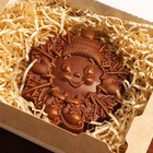 Шоколадная фигурка "Снежинка", бельгийский шоколад, 80 г - Фото 2