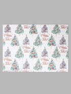 Бумага упаковочная новогодняя крафт белый «С Новым годом!», 50×70 см - Фото 5