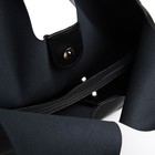Сумка женская TEXTURA, шопер, большой размер, цвет чёрный - Фото 4