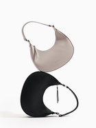 Сумка женская багет TEXTURA на молнии, 28×6.5×15 см, чёрная - фото 63080624