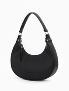 Сумка женская багет TEXTURA на молнии, 28×6.5×15 см, чёрная - Фото 5