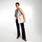 Сумка женская на молнии TEXTURA, большой размер, цвет бежевый - Фото 6