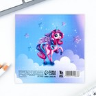 Блокнот 10х10, 16 листов в клетку «Единорог» (комплект 18 шт) - фото 23196103