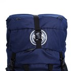Рюкзак туристический, Taif, 80 л, отдел на шнурке, 2 наружных кармана, цвет синий - Фото 5