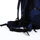 Рюкзак туристический, Taif, 80 л, отдел на шнурке, 2 наружных кармана, цвет синий - Фото 7