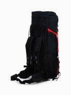 Рюкзак туристический Taif, 90 л, с поясным ремнём, с карманами, чёрный/красный - Фото 4