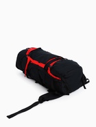 Рюкзак туристический Taif, 90 л, с поясным ремнём, с карманами, чёрный/красный - Фото 5