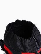 Рюкзак туристический Taif, 90 л, с поясным ремнём, с карманами, чёрный/красный - Фото 9