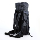 Рюкзак туристический, 80 л, отдел на шнурке, 2 наружных кармана, цвет серый - фото 7673804