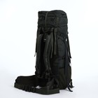 Рюкзак туристический, 80 л, отдел на шнурке, 2 наружных кармана, цвет хаки - фото 7673812