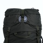 Рюкзак туристический, 80 л, отдел на шнурке, 2 наружных кармана, цвет хаки - фото 7673814