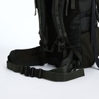 Рюкзак туристический, 80 л, отдел на шнурке, 2 наружных кармана, цвет хаки - фото 7673816