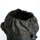 Рюкзак туристический, 80 л, отдел на шнурке, 2 наружных кармана, цвет хаки - фото 7673817