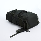 Рюкзак туристический, 90 л, отдел на шнурке, 2 наружных кармана, цвет хаки - фото 7673821