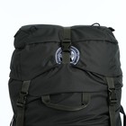 Рюкзак туристический, 90 л, отдел на шнурке, 2 наружных кармана, цвет хаки - фото 7673822