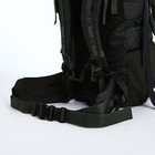 Рюкзак туристический, 90 л, отдел на шнурке, 2 наружных кармана, цвет хаки - фото 7673824