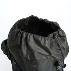 Рюкзак туристический, 90 л, отдел на шнурке, 2 наружных кармана, цвет хаки - фото 7673825