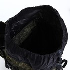 Рюкзак туристический, Taif, 80 л, отдел на шнурке, 2 наружных кармана, цвет зелёный - Фото 8