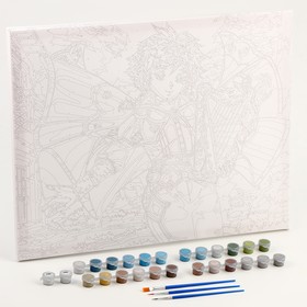 Картина по номерам на холсте с подрамником «Арфист», 40 х 50 см