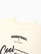 Футболка детская MINAKU: basketball kids, цвет молочный, рост 104 см - Фото 7