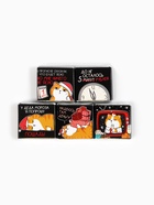 Подарочный набор новогодний «Кот», чай ассорти 5.4 г ( 3 шт.×1.8 г), молочный шоколад 25 г (5 шт.×5 г), открытка - Фото 6