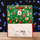 Пакет подарочный новогодний ламинированный «Салют подарков», 18×22.3×10 см Новый год - Фото 2