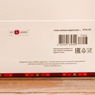 Пакет-коробка "Новогодняя лошадка", L 27 х 20 х 13 см - фото 24693501