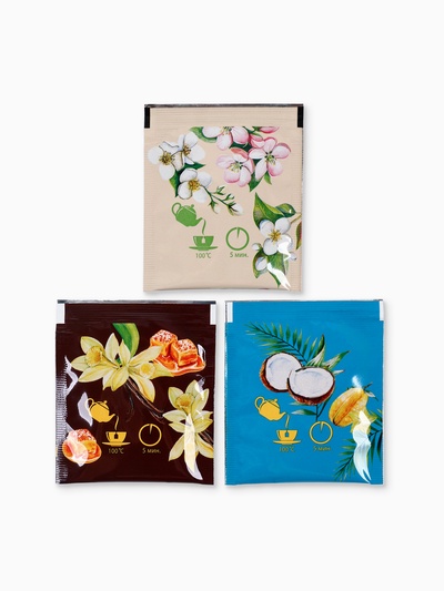 Подарочный набор новогодний «С Новым годом»: чай, шоколад, открытка