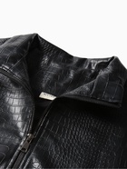 Жакет женский демисезонный MINAKU: Eco leather, чёрный, размер 46 - Фото 14