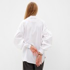 Блузка женская  MINAKU: Casual collection цвет белый, р-р 44 - Фото 5