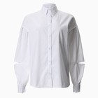 Блузка женская  MINAKU: Casual collection цвет белый, р-р 44 - Фото 8
