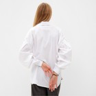 Блузка женская  MINAKU: Casual collection цвет белый, р-р 52 - Фото 5