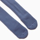 Колготки детские махровые, цвет деним, рост 98-104 - фото 806356149