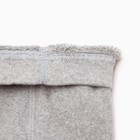 Колготки детские махровые, цвет светло-серый меланж, рост 116-122 см - фото 23041660