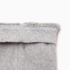 Колготки детские махровые, цвет светло-серый меланж, рост 140-146 см - фото 23079396