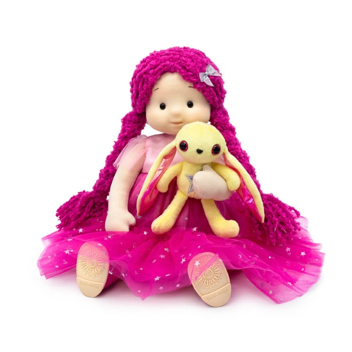 Мягкая игрушка «Элара и зайчик Майло», 38 см - фото 1906423796