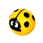 Мяч каучуковый «Божья коровка», 2,7 см, цвета МИКС - фото 5848367