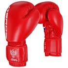 Перчатки боксёрские BoyBo TITAN, IB-23, 12 унций, цвет красный - фото 2147042