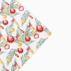 Бумага упаковочная крафтовая «Новогодний вихрь», 50 × 70 см - Фото 3