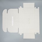 Коробка сборная «С новым годом!», белый, 27 х 21 х 9 см, Новый год - фото 23092444