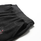 Брюки спортивные для девочек, цвет графитовый, рост 146 см - фото 23196196