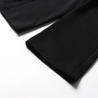 Брюки для девочек, НАЧЁС, цвет чёрный, рост 122-128 см - фото 23196382