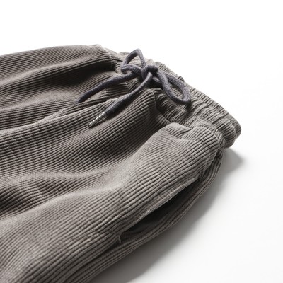 Брюки с начёсом для девочки, рост 98-104 см, серые