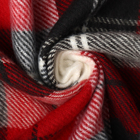 Плед с бахромой «Эльф» 140×200 см, красный - Фото 3