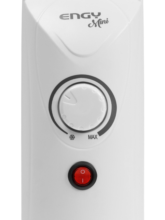 Обогреватель масляный ENGY EN-1705, 5 секций, напольный, 500 Вт, 5 м², белый - фото 51852857