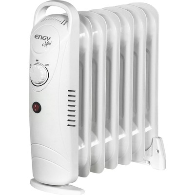 Обогреватель масляный ENGY EN-1707, 7 секций, напольный, 700 Вт, 7 м², белый