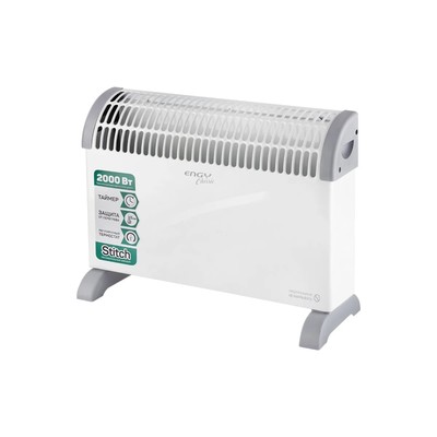 Обогреватель ENGY EN-2000AT classic, конвекторный, 2000 Вт, 25 м², таймер, белый